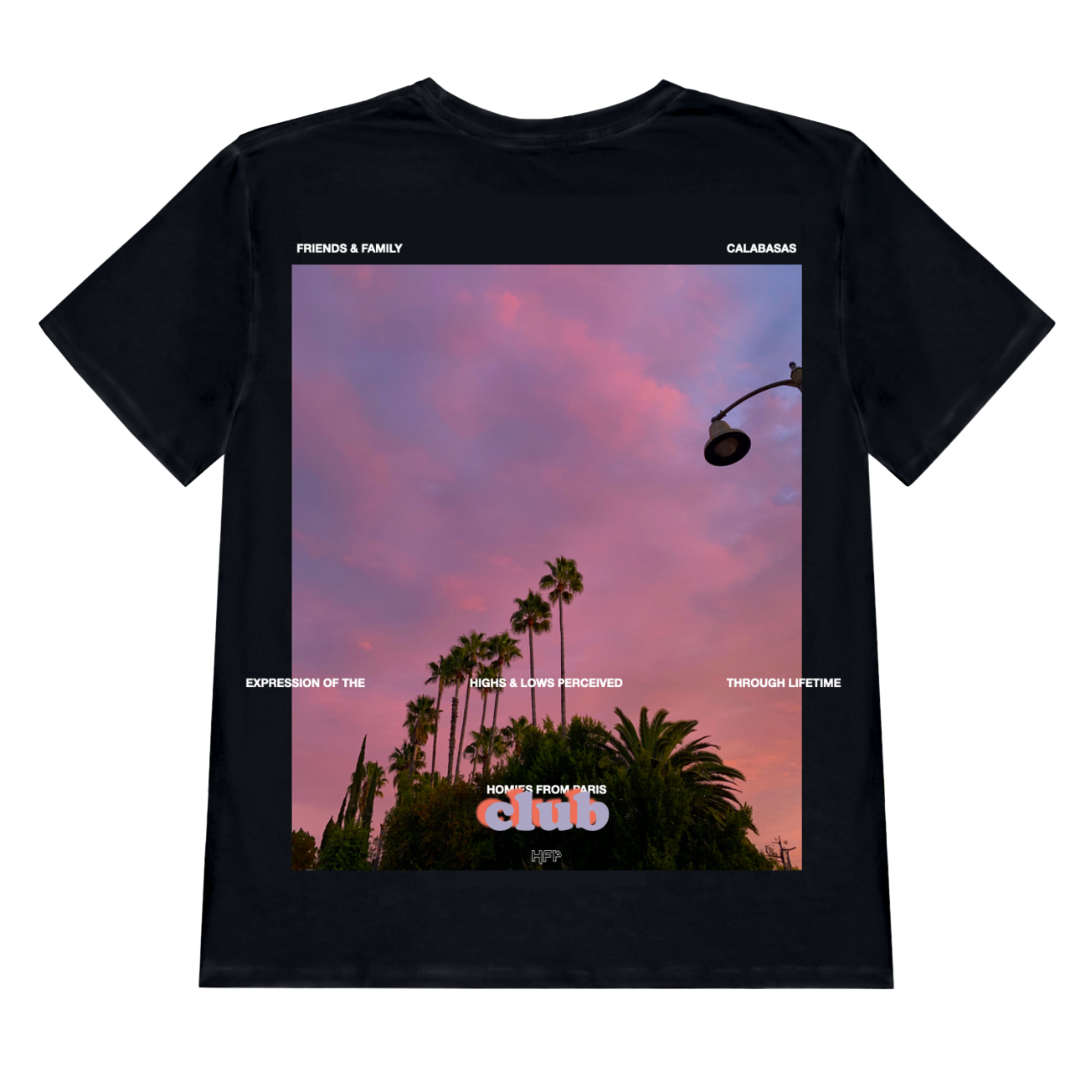 TEE SHIRT F F CLUB CALABASAS